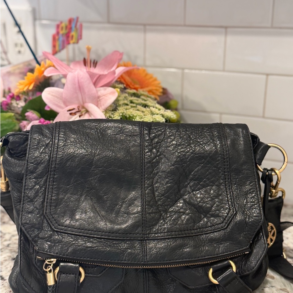 The Sak Black Leather Crossbody Bag - Picture 11 of 11